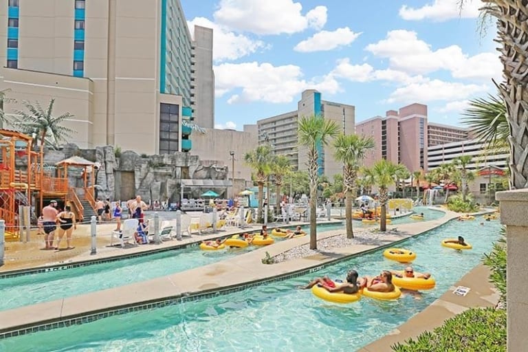 Myrtle Beach Water Park Excitement At Sand Dunes Resort